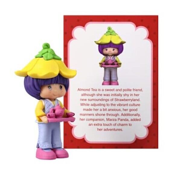 🔥The World Of Strawberry Shortcake Almond Tea Mini Figure CheeBee TLS BNWT💥 - Picture 3 of 4